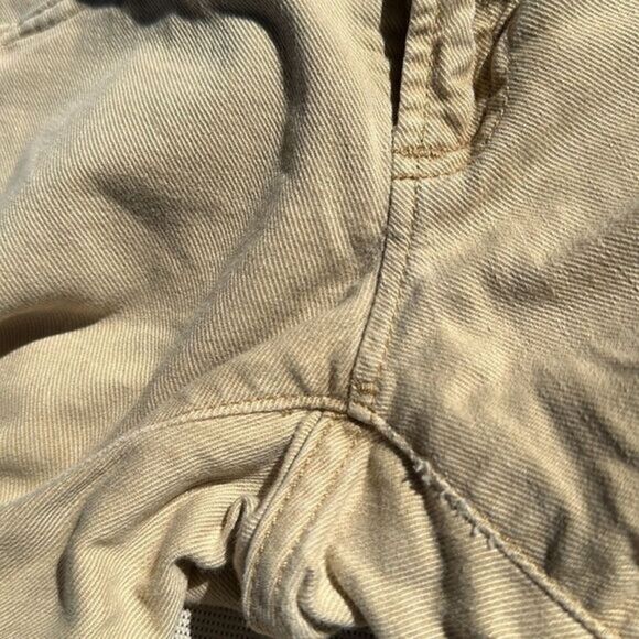 Gap Tan Low Rise Skinny Jeans with ankle zip size 26 hipster vintage 90s Y2K - Picture 5 of 5